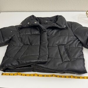 Women's Black Puffer Jacket